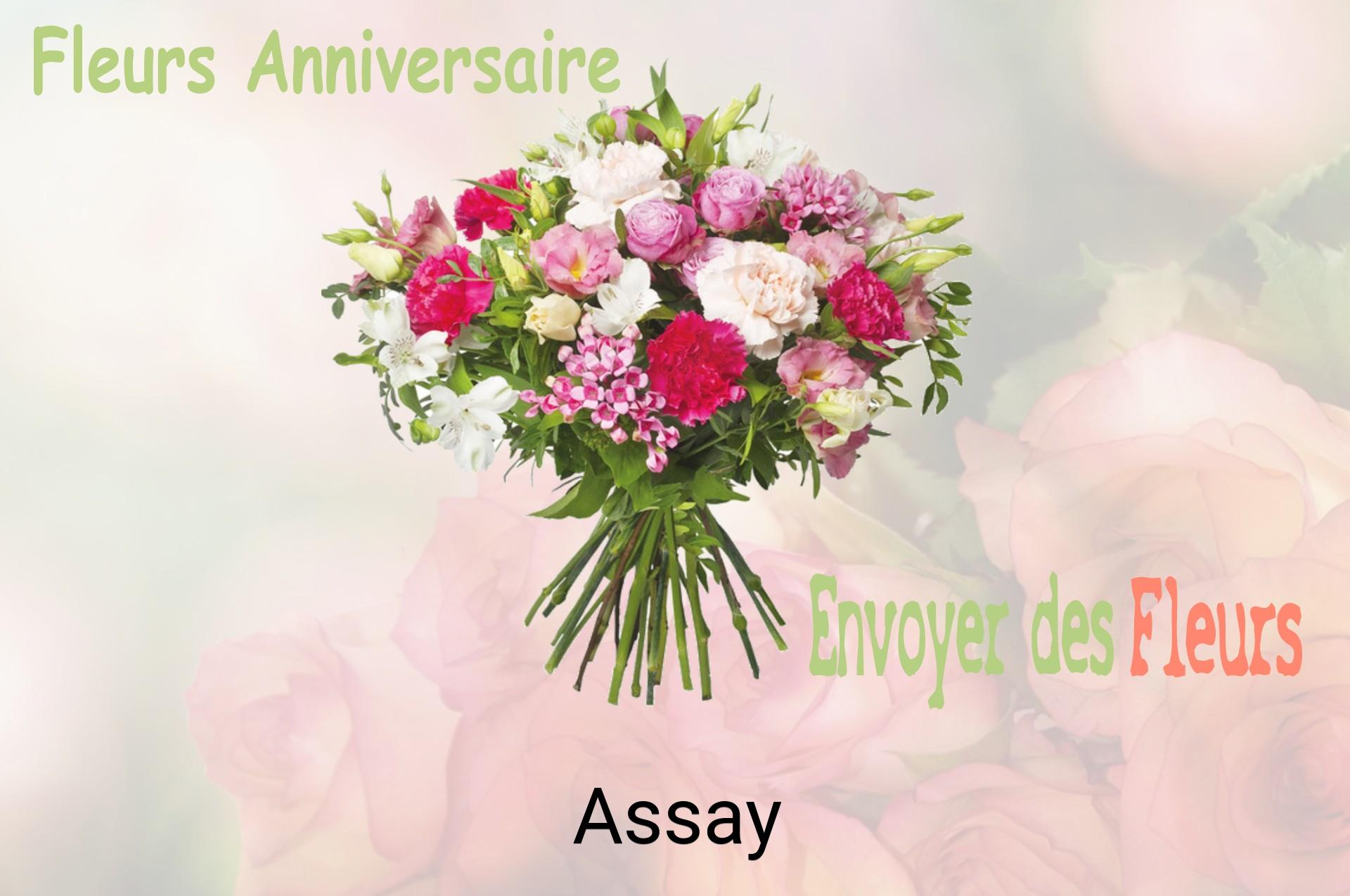 Bouquet de fleurs d’anniversaire livré à Assay